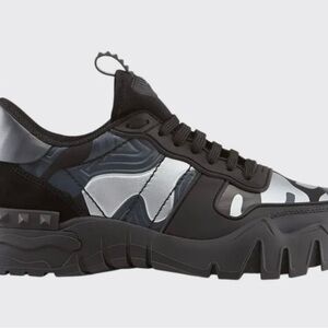 Valentino Rockstar leather sneaker